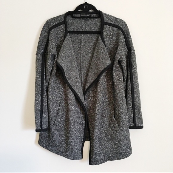 Banana Republic Sweaters - Banana Republic charcoal grey open front cardigan